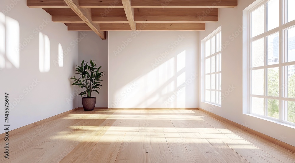 Chambre vide avant aménagement